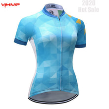 Charger l'image dans la galerie, Maillot et cuissard de cyclisme femme
