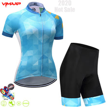 Charger l'image dans la galerie, Maillot et cuissard de cyclisme femme
