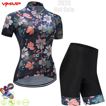 Charger l'image dans la galerie, Maillot et cuissard de cyclisme femme
