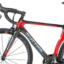 Charger l'image dans la galerie, Twitter T10pro Road Bike Complete Carbon 105-R7000 22 Speeds 700C
