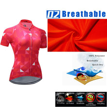 Charger l'image dans la galerie, Maillot et cuissard de cyclisme femme
