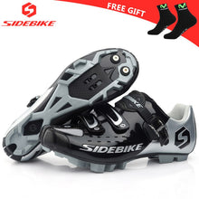 Charger l'image dans la galerie, sidebike cycling shoes mtb man women racing bicycle MTB shoes mountain bike sneakers professional self-locking breathable SD-001
